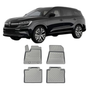 Set covorase RENAULT ESPACE VI E-TECH HYBRID din 04.2023 - Prezent, covorase tavita, caroserie SUV, 5-7 LOCURI, fara rand 3, compatibile cu autoturismul RENAULT ESPACE VI E-TECH HYBRID, ARISTAR - Img 2