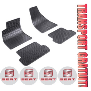 Set covorase Seat Exeo Combi 2009 - 2013 si 4 stickere rotunde Seat