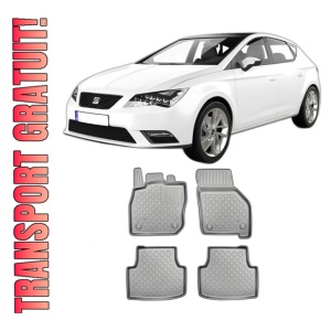 Set covorase SEAT LEON IV MHEV, din 2020 - Prezent, covorase tavita, caroserie HATCHBACK, compatibile cu autoturismul SEAT LEON IV MHEV, ARISTAR