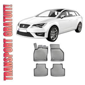 Set covorase SEAT LEON IV PHEV, din 2020 - Prezent, covorase tavita, caroserie HATCHBACK NU CORESPUNDE PENTRU MHEV, compatibile cu autoturismul SEAT LEON IV PHEV, ARISTAR