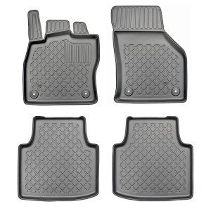 Set covorase SKODA SUPERB III, din 09.2015 - 11.2023, covorase tavita, caroserie COMBI, compatibile cu autoturismul SKODA SUPERB III, ARISTAR - Img 3
