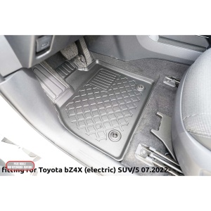 Set covorase SUBARU SOLTERRA EA10 din 2022 - Prezent, covorase tavita, caroserie SUV, compatibile cu autoturismul SUBARU SOLTERRA EA10, ARISTAR - Img 4
