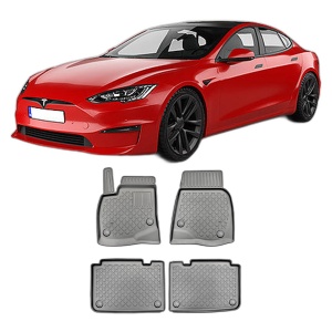 Set covorase TESLA MODEL S, din 07.2012 - 03.2015, covorase tavita, caroserie COUPE PENTRU MODELELE CU TRACTIUNE SPATE, compatibile cu autoturismul TESLA MODEL S, ARISTAR - Img 2