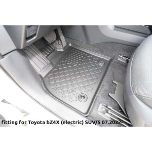 Set covorase TOYOTA BZ4X din 07.2022 - Prezent, covorase tavita, caroserie SUV, compatibile cu autoturismul TOYOTA BZ4X, ARISTAR - Img 5
