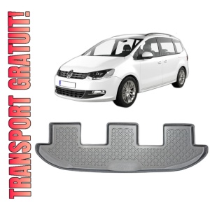 Set covorase VOLKSWAGEN SHARAN II, din 09.2010 - 03.2022, covorase tavita, caroserie VAN 7 LOCURI, rand 3, compatibile cu autoturismul VOLKSWAGEN SHARAN II, ARISTAR
