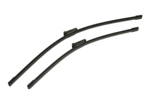 Set stergatoare AUDI Q5 Sportback (FYT) din 2020-2021, pentru parbriz auto, 2 bucati, Bosch Aerotwin, din cauciuc siliconat rezistent, 4 Stickere Auto AUDI v50145