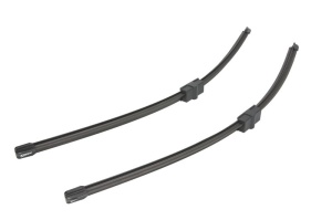 Set stergatoare AUDI TT Roadster (8N9) din 1999-2006, pentru parbriz auto, 2 bucati, Valeo Silencio Xtrm, din cauciuc siliconat rezistent, 4 Stickere Auto AUDI v40076