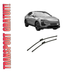 Set stergatoare auto AIWAYS U6 din 2022, pentru parbriz auto, 2 bucati, Bosch Aerotwin Multi, din cauciuc siliconat rezistent, 4 Stickere Auto AIWAYS