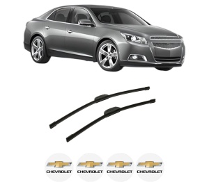 Set stergatoare auto CHEVROLET MALIBU (V300) din 2012, pentru parbriz auto, 2 bucati, Bosch Aerotwin Retrofit, din cauciuc siliconat rezistent, 4 Stickere Auto CHEVROLET - Img 2