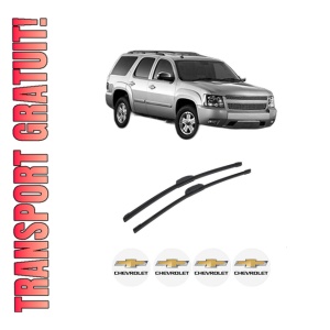Set stergatoare auto CHEVROLET TAHOE (B2W) din 1999-2006, pentru parbriz auto, 2 bucati, Bosch Aerotwin Retrofit, din cauciuc siliconat rezistent, 4 Stickere Auto CHEVROLET