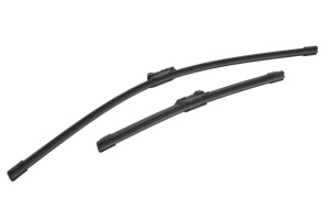 Set stergatoare auto FIAT 500X (334_) din 2014-2022, pentru parbriz auto, 2 bucati, Bosch Aerotwin, din cauciuc siliconat rezistent, 4 Stickere Auto FIAT - Img 3