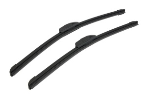Set stergatoare auto FORD KA din 2008, pentru parbriz auto, 2 bucati, Bosch Aerotwin Retrofit, din cauciuc siliconat rezistent, 4 Stickere Auto FORD - Img 3