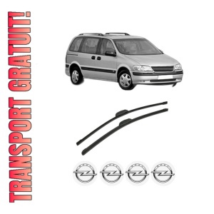 Set stergatoare auto OPEL SINTRA (APV) din 1996-1999, pentru parbriz auto, 2 bucati, Bosch Aerotwin Retrofit, din cauciuc siliconat rezistent, 4 Stickere Auto OPEL