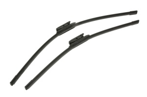 Set stergatoare auto RENAULT SCENIC II (JM0/1_) din 2003-2009, pentru parbriz auto, 2 bucati, Bosch Aerotwin, din cauciuc siliconat rezistent, 4 Stickere Auto RENAULT - Img 3