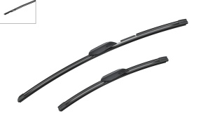 Set stergatoare BMW Seria 2 Gran Coupe (F44) din 2019-2021, pentru parbriz auto, 2 bucati, Bosch 0, din cauciuc siliconat rezistent, 4 Stickere Auto BMW Seria v49133