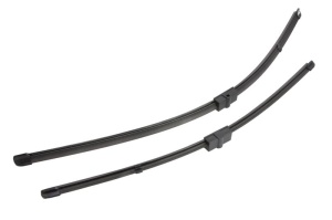 Set stergatoare BMW Seria X3 (F25) din 2010-2017, pentru parbriz auto, 2 bucati, Valeo Silencio Xtrm, din cauciuc siliconat rezistent, 4 Stickere Auto BMW Seria v37628