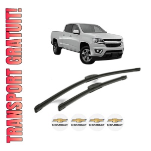 Set stergatoare CHEVROLET COLORADO Crew Cab Pickup din 2003, pentru parbriz auto, 2 bucati, Bosch Aerotwin Retrofit, din cauciuc siliconat rezistent, 4 Stickere Auto CHEVROLET