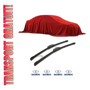 Set stergatoare DAEWOO CIELO LOAD RUNNER din 1996, pentru parbriz auto, 2 bucati, Bosch Aerotwin Retrofit, din cauciuc siliconat rezistent, 4 Stickere Auto DAEWOO