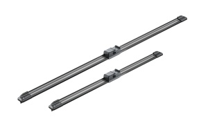 Set stergatoare FIAT CROMA Estate Van (194_) din 2006, pentru parbriz auto, 2 bucati, Bosch Aerotwin, din cauciuc siliconat rezistent, 4 Stickere Auto FIAT v56120