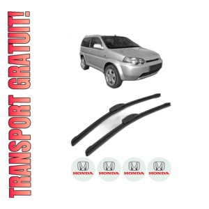 Set stergatoare HONDA HR-V (GH_) din 1999-2005, pentru parbriz auto, 2 bucati, Bosch Aerotwin Retrofit, din cauciuc siliconat rezistent, 4 Stickere Auto HONDA