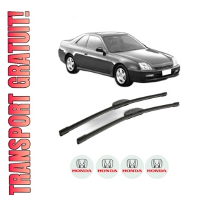 Set stergatoare HONDA PRELUDE V (BB_) din 1996, pentru parbriz auto, 2 bucati, Bosch Aerotwin Retrofit, din cauciuc siliconat rezistent, 4 Stickere Auto HONDA