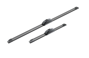 Set stergatoare HYUNDAI ELANTRA V Saloon (MD, UD) din 2010-2011, pentru parbriz auto, 2 bucati, Bosch Aerotwin Retrofit, din cauciuc siliconat rezistent, 4 Stickere Auto HYUNDAI v53564