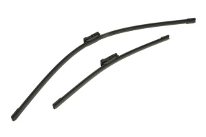Set stergatoare JAGUAR XF SPORTBRAKE (X260) din 2017-2020, pentru parbriz auto, 2 bucati, Bosch Aerotwin, din cauciuc siliconat rezistent, 4 Stickere Auto JAGUAR v49989