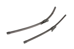 Set stergatoare JAGUAR XJ (X351) din 2009-2019, pentru parbriz auto, 2 bucati, Valeo Silencio, din cauciuc siliconat rezistent, 4 Stickere Auto JAGUAR v36860
