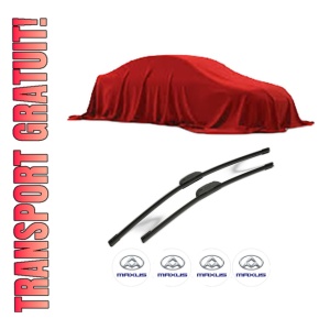 Set stergatoare MAXUS eDELIVER 3 Platform/Chassis din 2022, pentru parbriz auto, 2 bucati, Bosch Aerotwin Retrofit, din cauciuc siliconat rezistent, 4 Stickere Auto MAXUS