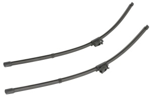 Set stergatoare MERCEDES-BENZ AMG GT (X290) din 2018-2022, pentru parbriz auto, 2 bucati, Valeo Silencio, din cauciuc siliconat rezistent, 4 Stickere Auto MERCEDES-BENZ v37064