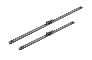 Set stergatoare MERCEDES-BENZ R-CLASS (W251, V251) din 2005-2014, pentru parbriz auto, 2 bucati, Bosch Aerotwin, din cauciuc siliconat rezistent, 4 Stickere Auto MERCEDES-BENZ v56132