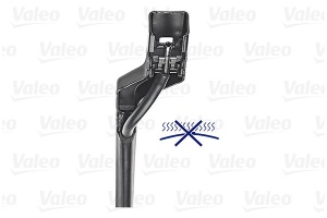 Set stergatoare MERCEDES-BENZ SL (R231) din 2012-2020, pentru parbriz auto, 2 bucati, Valeo AquaBlade, din cauciuc siliconat rezistent, 4 Stickere Auto MERCEDES-BENZ v40700