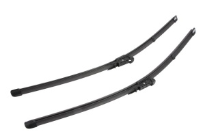 Set stergatoare MERCEDES-BENZ SLK (R171) din 2004-2011, pentru parbriz auto, 2 bucati, Valeo Silencio Xtrm, din cauciuc siliconat rezistent, 4 Stickere Auto MERCEDES-BENZ v40172
