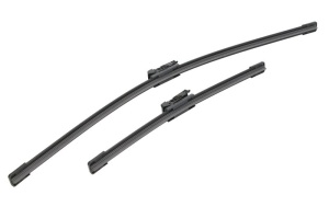 Set stergatoare MG MG ZS SUV (AZS1) din 2017-2021, pentru parbriz auto, 2 bucati, Bosch Aerotwin, din cauciuc siliconat rezistent, 4 Stickere Auto MG v49085