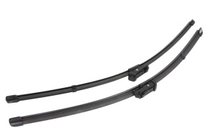 Set stergatoare MINI MINI COOPER (J01) din 2023-2025, pentru parbriz auto, 2 bucati, Valeo Silencio Xtrm, din cauciuc siliconat rezistent, 4 Stickere Auto MINI v39404