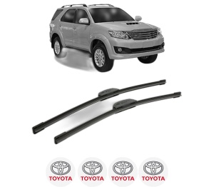 Set stergatoare TOYOTA FORTUNER (_N5_, _N6_) din 2005-2009, pentru parbriz auto, 2 bucati, Bosch Aerotwin Retrofit, din cauciuc siliconat rezistent, 4 Stickere Auto TOYOTA v48080