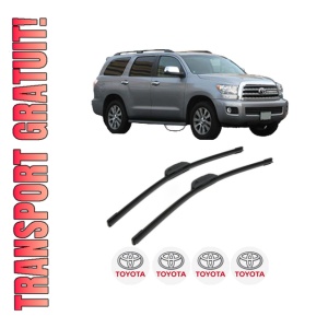 Set stergatoare TOYOTA SEQUOIA (_K6_) din 2007, pentru parbriz auto, 2 bucati, Bosch Aerotwin Retrofit, din cauciuc siliconat rezistent, 4 Stickere Auto TOYOTA