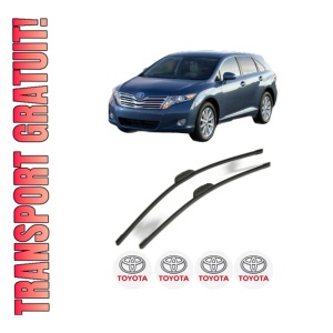 Set stergatoare TOYOTA VENZA (_V1_) din 2008, pentru parbriz auto, 2 bucati, Bosch Aerotwin Retrofit, din cauciuc siliconat rezistent, 4 Stickere Auto TOYOTA