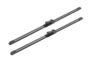 Set stergatoare Volkswagen MULTIVAN T6 (SGF, SGM, SGN, SHM, SHN) din 2015-2024, pentru parbriz auto, 2 bucati, Bosch Aerotwin, din cauciuc siliconat rezistent, 4 Stickere Auto Volkswagen v50838