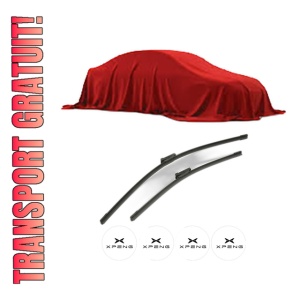 Set stergatoare XPENG G9 din 2022, pentru parbriz auto, 2 bucati, Bosch Aerotwin, din cauciuc siliconat rezistent, 4 Stickere Auto XPENG