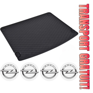 Set tavita portbagaj Opel Corsa D 2006-2014 si 4 stickere rotunde Opel