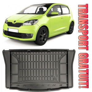Skoda Citigo Hatchback din 10.2011 - 2019 *1, Tavita Pentru Portbagaj Lux Premium Dedicata,