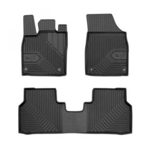Skoda Enyaq IV Din 04.2021 - Prezent, Suv , Set Covorase Auto Tip Tavita Premium 3D, din cauciuc accesorii pentru autoturismul tau - masina v163681
