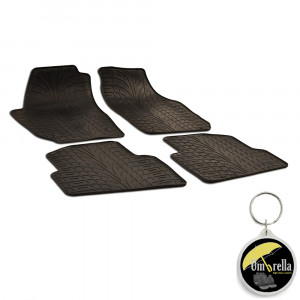 Skoda Fabia (2007-2014) Set 4 covorase auto cauciuc Urban Line pentru accesorii pentru autoturismul tau - masina v241188