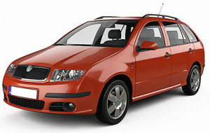 Skoda Fabia I fabricat din 2000 - 2007, Combi, set covorase auto dedicate, din cauciuc 100% Premium accesorii pentru autoturismul tau - masina v151274