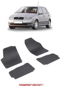 Skoda Fabia I fabricat din 2000 - 2007, Combi, set covorase auto dedicate, din cauciuc 100% Premium - Transport Gratuit accesorii pentru autoturismul tau - masina v37923