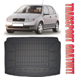 Skoda Fabia I Hatchback din 2000 - 2007, Tavita Pentru Portbagaj Lux Premium Dedicata, 2 Locuri *1