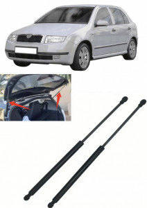 Skoda Fabia I Set 2 amortizoare pentru portbagaj / haion Krosno compatibil cu Skoda Fabia I Hatchback fabricat intre 1999-2008 accesorii pentru autoturismul tau - masina v90995