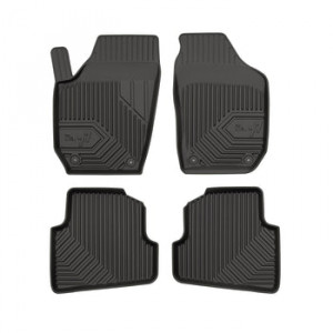 Skoda Fabia II Din 03.2007 - 10.2014, Combi , Set Covorase Auto Tip Tavita Premium 3D, din cauciuc accesorii pentru autoturismul tau - masina v168352