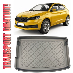 Skoda Fabia Tavita pentru portbagaj compatibila Skoda Fabia IV fabricatie 09.2021 - prezent, caroserie hatchback, portbagaj superior, f��r��/sub podea variabil�� a portbagajului